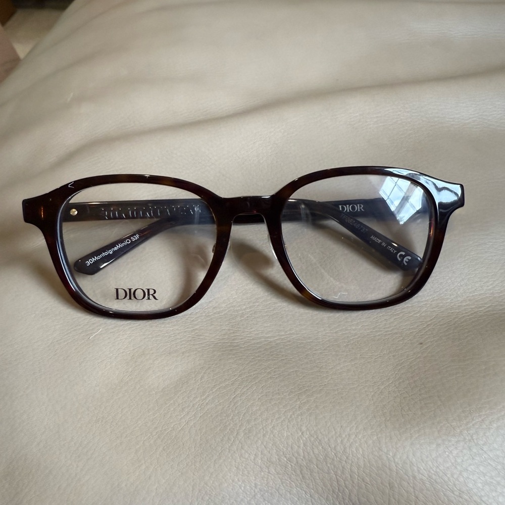 Dior Tortoise Shell Eyeglasses